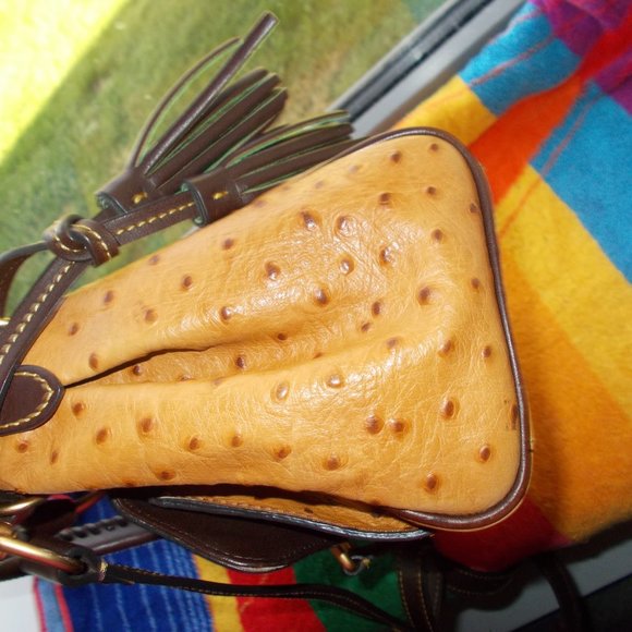 Dooney & Bourke Ostrich Handbag - Picture 6 of 11